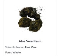 Aloe Vera Resin