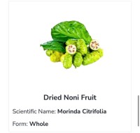 Dried Noni Fruit